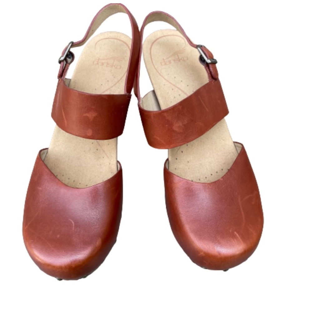 DANSKO Sz 41 Leather Mary Jane Shoes